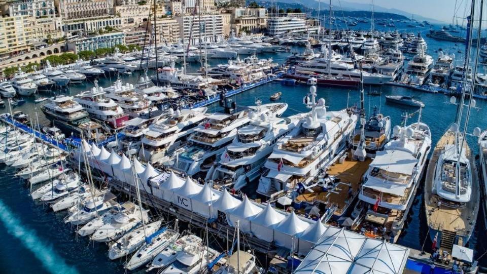 Plein Coeur De Monaco, A 300 Metres A Pied Du Port De Monaco, 4 Pieces Dans Des Escaliers Vue Mer Exceptionnelle エクステリア 写真