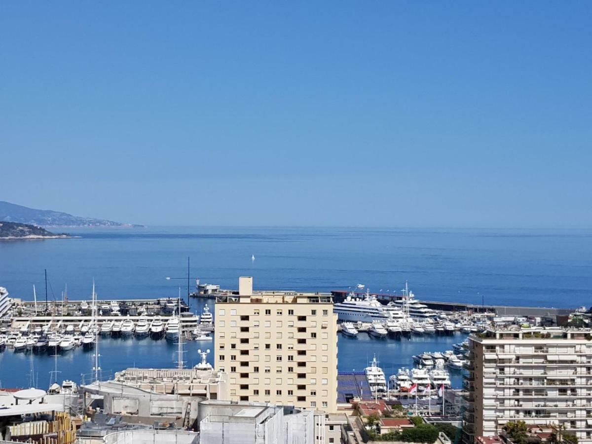 Plein Coeur De Monaco, A 300 Metres A Pied Du Port De Monaco, 4 Pieces Dans Des Escaliers Vue Mer Exceptionnelle エクステリア 写真