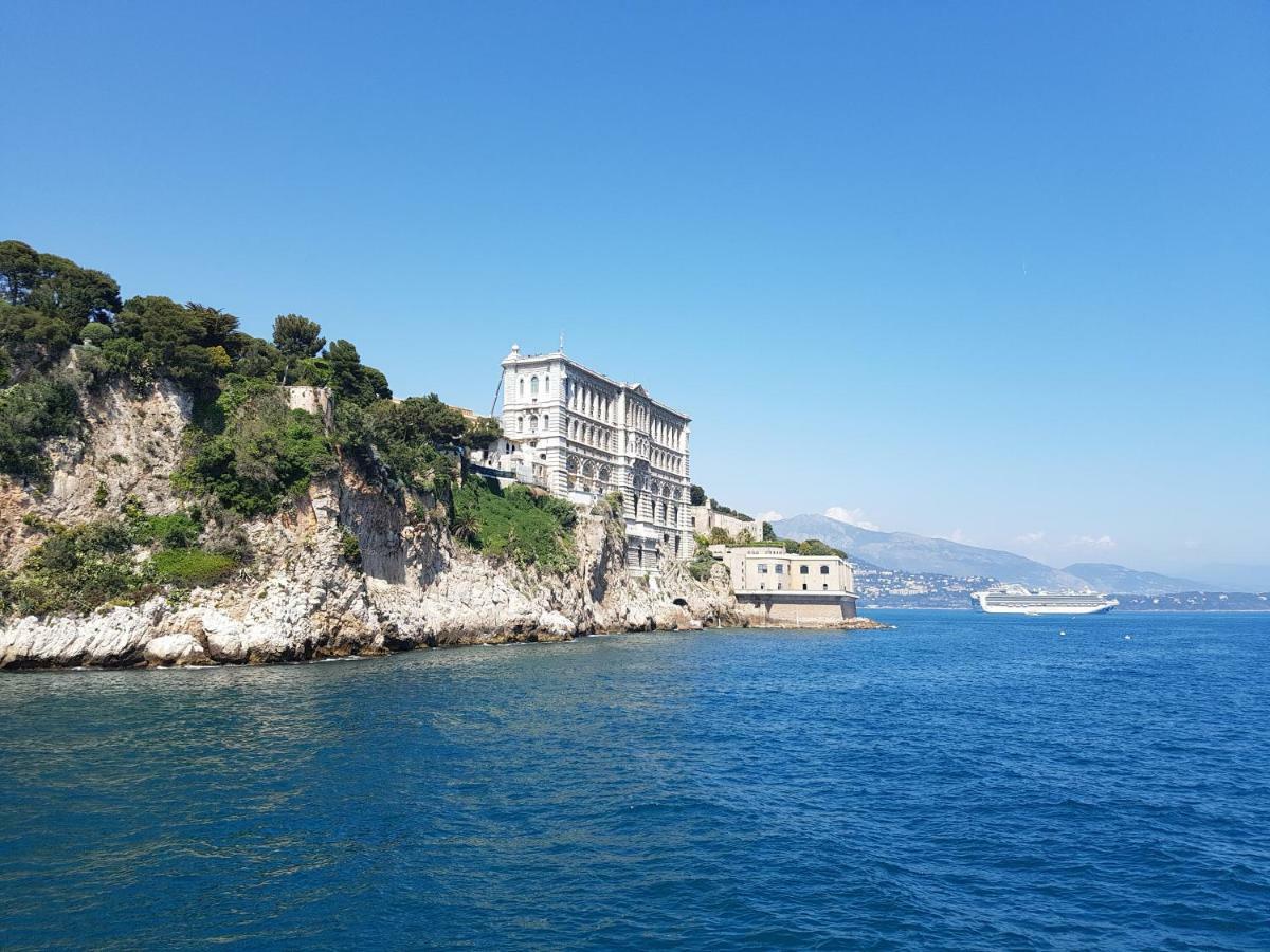 Plein Coeur De Monaco, A 300 Metres A Pied Du Port De Monaco, 4 Pieces Dans Des Escaliers Vue Mer Exceptionnelle エクステリア 写真